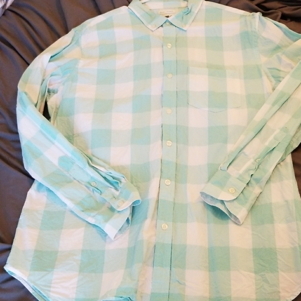 Men's long sleeve button down